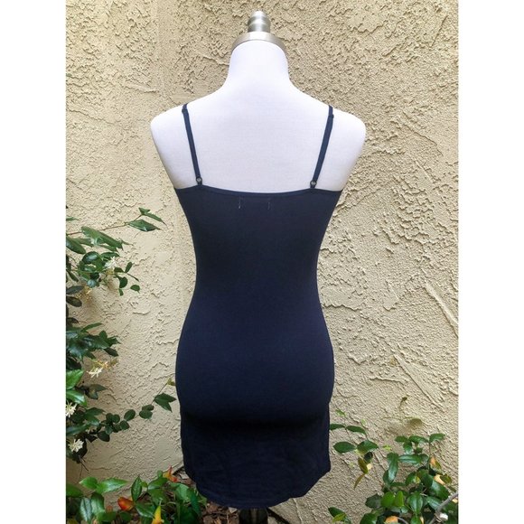 Navy Blue Cami Bodycon Mini Dress - Picture 3 of 10